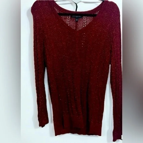 Banana republic sweater - size medium- maroon - Picture 1 of 8